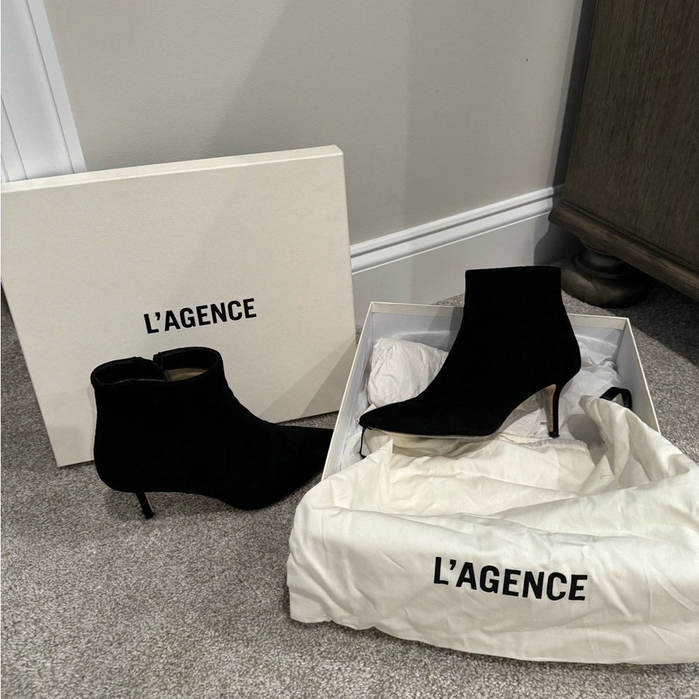 Like new L’Agence Aimee ankle bootie!
